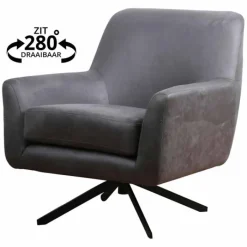 Discount Bo Lundgren Fauteuil - Dion - stof Soft antraciet