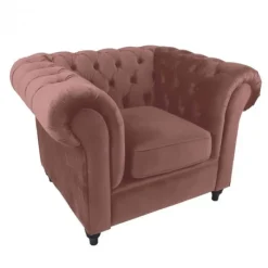 Sale Dutch by HomingXL Fauteuil - Giethoorn - Kronos fluweel roze 29