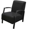 Outlet HomingXL Fauteuil - Giulietta - leer Colorado antraciet 01