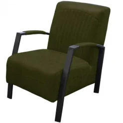 Best HomingXL Fauteuil - Giulietta - leer Colorado groen 08