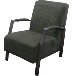 Hot HomingXL Fauteuil - Giulietta - velours Adore Hunter groen 156