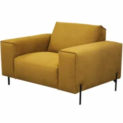 Best Bo Lundgren Fauteuil - Höft - stof Regain okergeel 23