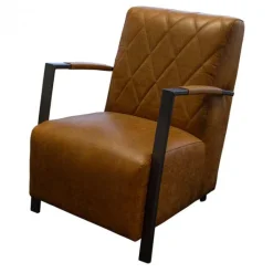 Hot HomingXL Fauteuil - Isabella - leer Colorado cognac 03