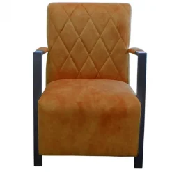 Sale HomingXL Fauteuil - Isabella - velours Adore cognac 28