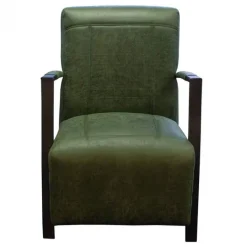 Discount HomingXL Fauteuil - Rosetta - Lederlook Missouri groen 10