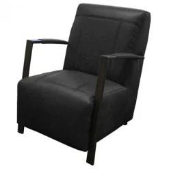 Hot HomingXL Fauteuil - Rosetta - leer Colorado antraciet 01