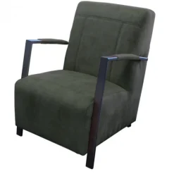 Best HomingXL Fauteuil - Rosetta - velours Adore groen 156