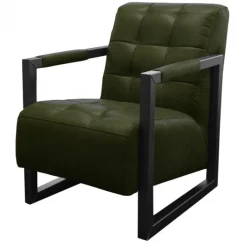 Discount HomingXL Fauteuil - Salina - leer Colorado groen 08