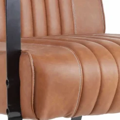 Best Bo Lundgren Fauteuil - Sanne - stof Vintage cognac