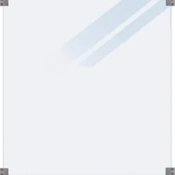 Sale Plus Danmark Glasplaat - Gehard glas 6 mm mat glas (90 x 91 cm)