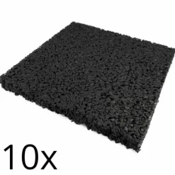 Clearance C-Wood Granulaat onderleggers - 10 x 10 cm (10 stuks) voor 1 m2 vlonder