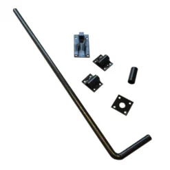 Best HomingXL Grondgrendel - Zwart gepoedercoat - 600 mm