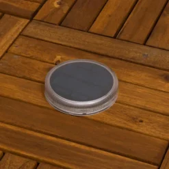 Outlet HomingXL Grondspot solar - Rond - Helder wit