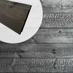 Outlet Elephant Halfhoutsrabat Douglas 1,9 x 14,5 cm Shou Sugi Ban