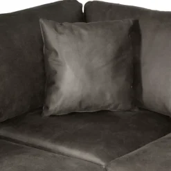 Clearance HomingXL Hoekbank - Faro - links - stof Kentucky antraciet 01