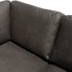 Clearance HomingXL Hoekbank - Faro - links - stof Kentucky antraciet 01