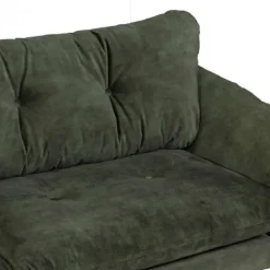 Clearance Bo Lundgren Hoekbank - Kuddar - links - velours Adore Hunter groen 156