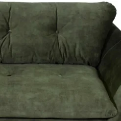Clearance Bo Lundgren Hoekbank - Kuddar - links - velours Adore Hunter groen 156