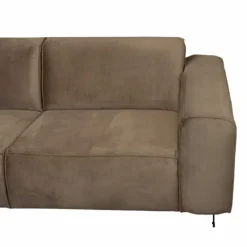 New HomingXL Hoekbank - Lambada - links - velours Juke taupe 12