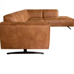 Clearance HomingXL Hoekbank - Lambada - rechts - leer Colorado cognac 03
