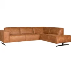 Clearance HomingXL Hoekbank - Lambada - rechts - leer Colorado cognac 03