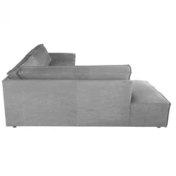 Sale Dutch by HomingXL Hoekbank - Marken - links - Bjorn grof geweven grijs 13