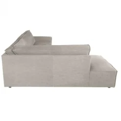 Outlet Dutch by HomingXL Hoekbank - Marken - links - Bjorn grof geweven beige 24
