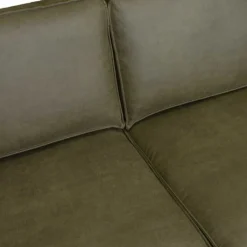 Sale HomingXL Hoekbank - Riverdance - rechts - leer Dalton groen 14