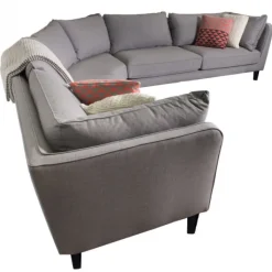 HomingXL Hoekbank - Samba - rechts - stof Inari lichtgrijs 91