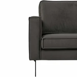 HomingXL Hoekbank - Stuart - rechts - Velours Adore donkergrijs 68