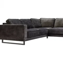 New HomingXL Hoekbank Fandango rechts | stof Adore antraciet 68 | 2,96 x 2,54 mtr breed