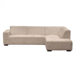 Discount HomingXL Hoekbank Graz open eind rechts - Ambience 4 - 2,10 x 2,70 mtr breed