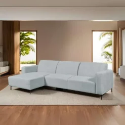 Outlet HomingXL Hoekbank Ronald open eind links - Cremona 81 - 1,50 x 2,75 mtr breed