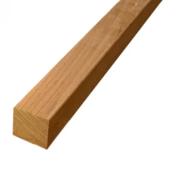 Elephant Hoekprofiel hardhout Thermo Ayous 3,5 x 3,5 cm