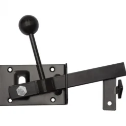 HomingXL Beslagset universeel - Tuinpoort - Zwart gepoedercoat