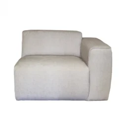 Best HomingXL 2-zits bank met lounge links Sintra - stof Rackham beige 05 - 204 cm