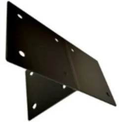 Sale HomingXL Houtverbinding T-stuk - verzinkt en zwart gepoedercoat incl. bevestigingsmateriaal - 115 x 115 mm