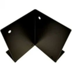 Online HomingXL Houtverbinding voetstuk - verzinkt en zwart gepoedercoat - 115 x 115 mm