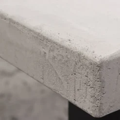 Hot HomingXL Industriële tafelblad betonlook - 220 x 100 cm - Bladdikte 5 cm - Diverse poten