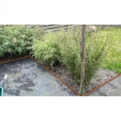 Clearance HomingXL Kantopsluiting - Cortenstaal - 106 x 24 cm