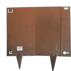 Online HomingXL Kantopsluiting - Cortenstaal - 106 x 40 cm