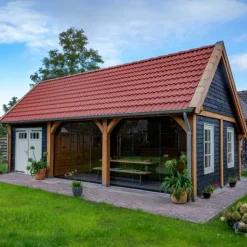 Best TrendHout Kapschuur De Hofstee XXL - 5 meter diep