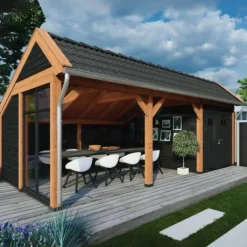 Discount TrendHout Kapschuur De Stee - 3 meter diep