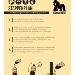Discount HomingXL Kongcrete lichtgewicht vulmiddel voor tuinpalen (500gr)
