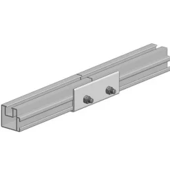 Clearance Aslon systems Koppelstuk met bout en moer aluminium tbv 43 x 40 aluminium Standaard onderbalk