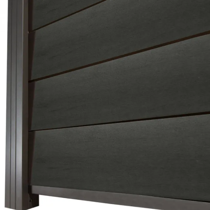 Hot Elephant Lamel composiet Mix & Match antraciet zweeds rabat 180 x 14 cm (2 stuks)