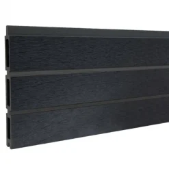 Discount Elephant Lamellen set composiet - triple Rhombus antraciet - 180 x 15 cm (6 stuks)