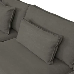 Best HomingXL Modulaire bank - Mazur - stof Kiss grijs 66 - zelf samenstellen