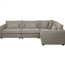 Sale HomingXL Modulaire bank - Mazur - stof Kiss taupe 181 - zelf samenstellen