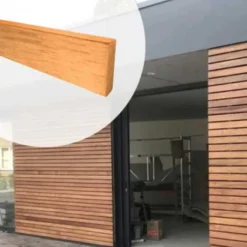 Hot Elephant Open gevelbekleding hardhout Jatoba horizontaal 2,1 x 5,8 cm